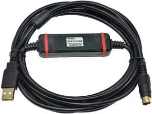 JITUIHOM for RCM-101-USB Debug Cable IAI Cylinder Driver ACON PCON SCON Data Cable High Performance Black Chip JITUIHOM for RCM-101-USB Debug Cable IAI Cylinder Driver ACON PCON SCON Data Cable High Performance Black Chip