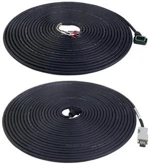 10m Length Motor and Encoder Cable with Connectors Kit for A6 Series 17-bit Servo Motor with Brake 10m Length Motor and Encoder Cable with Connectors Kit for A6 Series 17-bit Servo Motor with Brake