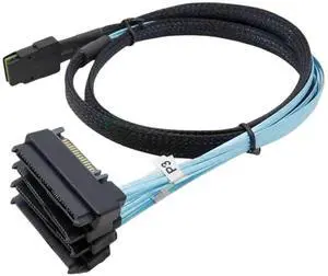 SFF - 8087 to 4 SFF - 8482 Internal Mini SAS SATA Cable 36pin 8087 to 29pin 8482 C0innector SAS Cabl with 15pin Power Port 12GB/S Replacement for OEM SFF - 8087 to 4 SFF - 8482 Internal Mini SAS SATA Cable 36pin 8087 to 29pin 8482 C0innector SAS Cabl with 15pin Power Port 12GB/S Replacement for OEM