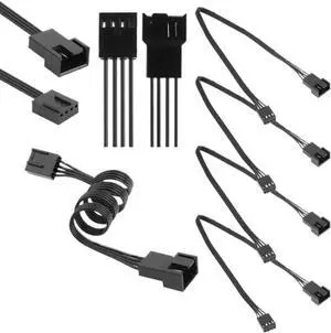 25cm Motherboard 4Pin Female to PWM Fan 4Pin Male Power Extension Cable 1-10PCS(8PCS) 25cm Motherboard 4Pin Female to PWM Fan 4Pin Male Power Extension Cable 1-10PCS(8PCS)
