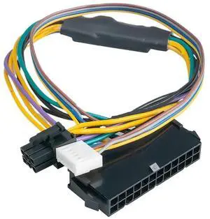 30CM Modular Power Supply Cable ATX 24Pin Female to 6Pin Male 6Pin Connector 30CM Modular Power Supply Cable ATX 24Pin Female to 6Pin Male 6Pin Connector