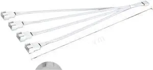 4 Pin 1/2/3/4 Motherboard CPU Fan PC Case Fan Extension Adapter Cable PWM Female to 3/4 Pin Splitter Cable(4Pin 1 to 4 White) 4 Pin 1/2/3/4 Motherboard CPU Fan PC Case Fan Extension Adapter Cable PWM Female to 3/4 Pin Splitter Cable(4Pin 1 to 4 White)