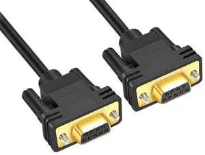 9Pin DB9 Male to Female Extension Cable 24AWG 26AWG RS232 Connection Line Shielded Extension Data Cable(Female to Female,5M) 9Pin DB9 Male to Female Extension Cable 24AWG 26AWG RS232 Connection Line Shielded Extension Data Cable(Female to Female,5M)