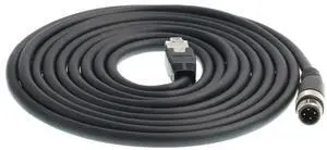 M12 4pin D-Code Male to RJ45 Ethernet Connector CAT6 Shielded Cable for Profinet & Ethernet/IP Networks M12 4pin D-Code Male to RJ45 Ethernet Connector CAT6 Shielded Cable for Profinet & Ethernet/IP Networks