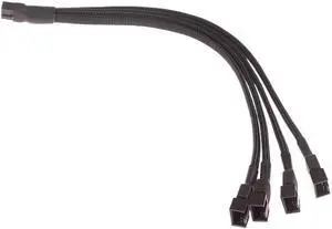 1Pc Fan Splitter Cable 4pin Adapter Cable 1 to 1 2 3 4 Computer CPU Fan Splitter PC Fan Extension Power Accessories(1 to 4) 1Pc Fan Splitter Cable 4pin Adapter Cable 1 to 1 2 3 4 Computer CPU Fan Splitter PC Fan Extension Power Accessories(1 to 4)