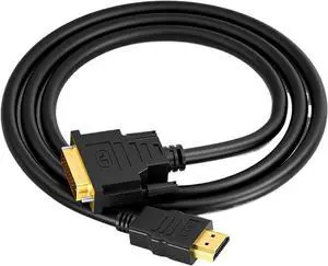 DVI to HDTV Cable HDMI to DVI Compatible Cable 1.5M 300cm 5M 4K 1080P 3D DVI D 24 1 Pin Adapter Cables for TV Box DVD PC Projector(5m) DVI to HDTV Cable HDMI to DVI Compatible Cable 1.5M 300cm 5M 4K 1080P 3D DVI D 24 1 Pin Adapter Cables for TV Box DVD PC Projector(5m)