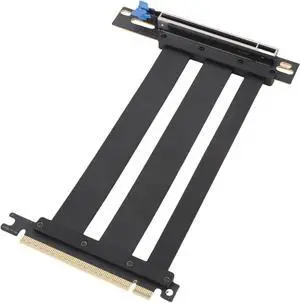 Luocute PCIe 5.0 X16 Riser Cable, 128Gbps Shielded Backward Compatible with 4090 Ti Plug and Play GPU Extension Cable for PC Case Server ITX Builds Computer Supplies (20cm) Luocute PCIe 5.0 X16 Riser Cable, 128Gbps Shielded Backward Compatible with 4090 Ti Plug and Play GPU Extension Cable for PC Case Server ITX Builds Computer Supplies (20cm)