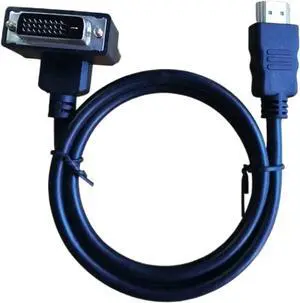 Angled HDMI to DVI Cable Converter Short HDMI Male to DVI Male M>oni>tor Cable for PC Projector Cable HDMI to DVI(0.75m) Angled HDMI to DVI Cable Converter Short HDMI Male to DVI Male M>oni>tor Cable for PC Projector Cable HDMI to DVI(0.75m)