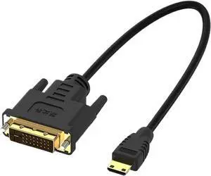 HDMI to DVI Camera Host Video Card Display Screen Converter Motorcycle Electronic Accessories Video Cable Adapter(Black+0.25 m) HDMI to DVI Camera Host Video Card Display Screen Converter Motorcycle Electronic Accessories Video Cable Adapter(Black+0.25 m)