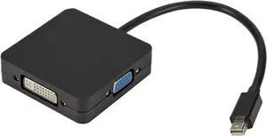 3 in 1 Display Port DP Male to HDMI DVI Female Adapter Converter Cable for Air Pro Hot(Product A) 3 in 1 Display Port DP Male to HDMI DVI Female Adapter Converter Cable for Air Pro Hot(Product A)