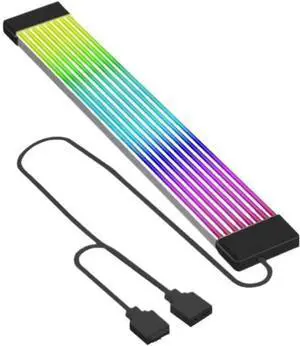 KUNSR 5V 3Pin PC ARGB GPU Cable 24Pin PSU RGB Cable Extensions Flexible L*/ED Strip Light DIY Kit for Computer Power Supply(Orange) KUNSR 5V 3Pin PC ARGB GPU Cable 24Pin PSU RGB Cable Extensions Flexible L*/ED Strip Light DIY Kit for Computer Power Supply(Orange)