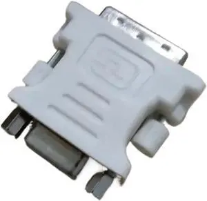 Connector Computer M>oni>tor Video Plastic Durable DVI 24+1 to Female Multipurpose Conversion Adapter(White) Connector Computer M>oni>tor Video Plastic Durable DVI 24+1 to Female Multipurpose Conversion Adapter(White)