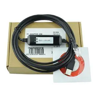 1PCS Suitable for AB SLC Series Programming Cable Download line USB-1747-UIC DH-485 Interface 1PCS Suitable for AB SLC Series Programming Cable Download line USB-1747-UIC DH-485 Interface