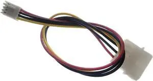 KUNSR 4pin Male to 4Pin 2.54MM Female to IDE 4pin Power Supply Cable 30CM Floppy Drive Adapter PC Connector Cord PSU 18AWG(4Pin to 4Pin 30cm) KUNSR 4pin Male to 4Pin 2.54MM Female to IDE 4pin Power Supply Cable 30CM Floppy Drive Adapter PC Connector Cord PSU 18AWG(4Pin to 4Pin 30cm)