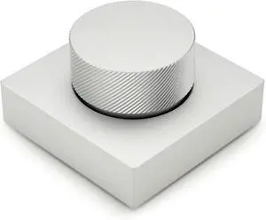 Anticater VK-01 Wireless Volume Knob - Bluetooth & 2.4 GHz Audio Controller for Windows & Mac, USB-C Wired Option, CNC Aluminum Media Dial with Custom Macro Software (Anodized - Silver) Anticater VK-01 Wireless Volume Knob - Bluetooth & 2.4 GHz Audio Controller for Windows & Mac, USB-C Wired Option, CNC Aluminum Media Dial with Custom Macro Software (Anodized - Silver)