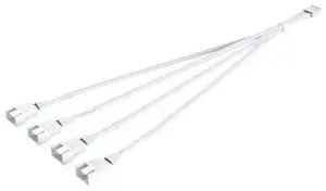 KUNSR Motherboard 4-pin Adapter Cable Divide Into Four Extension Cord PWM 4pin Adapter Cable Extension Line Multi-Fan Thermostat(1 to 4 WH) KUNSR Motherboard 4-pin Adapter Cable Divide Into Four Extension Cord PWM 4pin Adapter Cable Extension Line Multi-Fan Thermostat(1 to 4 WH)