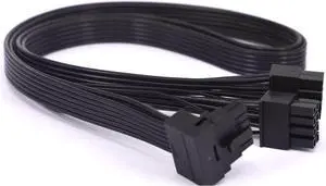 XPG ATADA Modular Cable 600W 90 Degree PCIe 5.0 12VHPWR TY>pe 4 PSU Power Cable 2 8pin to 16pin ATX3.0 Suppport RTX3090Ti RTX4090 XPG ATADA Modular Cable 600W 90 Degree PCIe 5.0 12VHPWR TY>pe 4 PSU Power Cable 2 8pin to 16pin ATX3.0 Suppport RTX3090Ti RTX4090