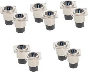 10pcs USB Panel Mount Connector Female to Female Extension Design for Easy Data Transfer for Desktop Laptop and Media Devices 10pcs USB Panel Mount Connector Female to Female Extension Design for Easy Data Transfer for Desktop Laptop and Media Devices