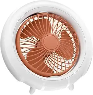 USB Rechargeable Desktop Fan With Night Light And 3 Speed Settings Outdoor Wall Mounted Small Fan For Bedroom Offices USB Rechargeable Desktop Fan With Night Light And 3 Speed Settings Outdoor Wall Mounted Small Fan For Bedroom Offices