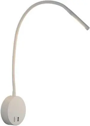 Minimalist 5V USB Wall Mounted Reading Light Adjustable Hose - Perfect for Bedroom, Office, and Hotels(White) Minimalist 5V USB Wall Mounted Reading Light Adjustable Hose - Perfect for Bedroom, Office, and Hotels(White)