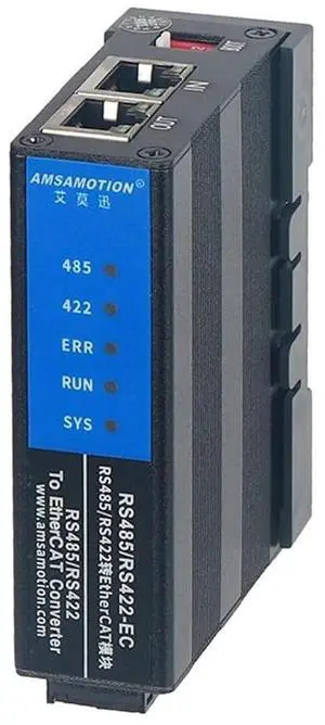 Din Rail RS485 RS422 to EtheCAT Modbus RTU Serial Server Module RS485/422 ETH Converter IOT Signal TCP Network RJ45 Din Rail RS485 RS422 to EtheCAT Modbus RTU Serial Server Module RS485/422 ETH Converter IOT Signal TCP Network RJ45