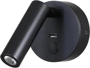 Black,Hardwired Lamp to Reading Book Touch Dimmer Switch Sconces LED Bedside Reading Light USB Charger Focus Beam Home RV Boat Black,Hardwired Lamp to Reading Book Touch Dimmer Switch Sconces LED Bedside Reading Light USB Charger Focus Beam Home RV Boat