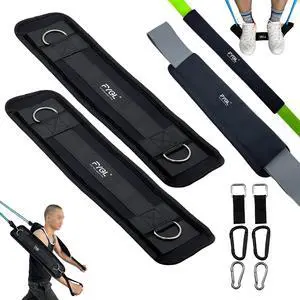 2-in-1 Extender Belt & Resistance Bands Sleeve - Ideal for Speediance Gym Monster & All Gym Machines - Ultimate Home Gym Accessories for Pulley & Cable Systems, Solving Arm-Rubbing Woes 2-in-1 Extender Belt & Resistance Bands Sleeve - Ideal for Speediance Gym Monster & All Gym Machines - Ultimate Home Gym Accessories for Pulley & Cable Systems, Solving Arm-Rubbing Woes