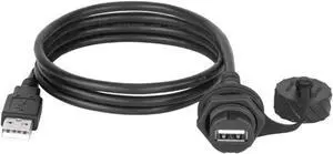 Industrial M20 USB2.0 1.5A IP67 p/Lug Socket Data Extension Cable IP67 Aviation USB Connector Quick Bayonet Connect(USB 2m Cable,Metal Nut) Industrial M20 USB2.0 1.5A IP67 p/Lug Socket Data Extension Cable IP67 Aviation USB Connector Quick Bayonet Connect(USB 2m Cable,Metal Nut)