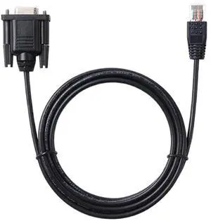 9 Pin D-Sub DB9 Female to RJ45 8P8C RS232 Serial Communication Cable for Connecting LS-7000 Series to PC/PLC(1.8M) 9 Pin D-Sub DB9 Female to RJ45 8P8C RS232 Serial Communication Cable for Connecting LS-7000 Series to PC/PLC(1.8M)