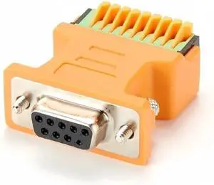 DB9 Female 9 Pin to Terminal Block CAN Terminator CAN Bus Adapter RS232 Serial Port Solderless to Screw Terminal Resistance DB9 Female 9 Pin to Terminal Block CAN Terminator CAN Bus Adapter RS232 Serial Port Solderless to Screw Terminal Resistance