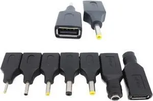 USB Type A Female to DC Male Power Connector 2.5x0.7 3.5x1.35 4.0x1.7 5.5x2.1 5.5x2.5 Male 5.5x2.1 Jack Female Adapter Converter(4.0x1.7mm Male) USB Type A Female to DC Male Power Connector 2.5x0.7 3.5x1.35 4.0x1.7 5.5x2.1 5.5x2.5 Male 5.5x2.1 Jack Female Adapter Converter(4.0x1.7mm Male)