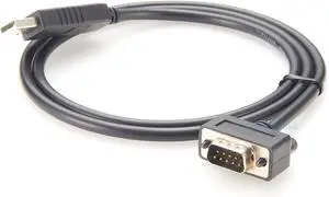 USB to RS232 Serial Cable Converter with FT232 Chipset USB to DB9 Male RS232 Converter Cable Compatible with The PLC 11,10, 8, 7, Vista(PCM-KW-480) USB to RS232 Serial Cable Converter with FT232 Chipset USB to DB9 Male RS232 Converter Cable Compatible with The PLC 11,10, 8, 7, Vista(PCM-KW-480)