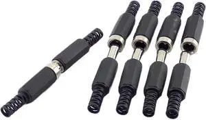 5/10pcs DC Female Male Connectors Power 5.5mm x 2.1mm Male Female Jack Socket Adapter Electric Wire Terminals(10 pcs DC Female) 5/10pcs DC Female Male Connectors Power 5.5mm x 2.1mm Male Female Jack Socket Adapter Electric Wire Terminals(10 pcs DC Female)