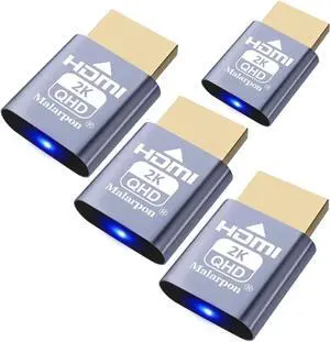 HDMI Dummy Plug fit-Headless Display Emulator DDC EDID Headless Ghos with Windows Mac OSX Linux Great for Graphics Acceleration Support 1920x1080@60Hz 6P HDMI Dummy Plug fit-Headless Display Emulator DDC EDID Headless Ghos with Windows Mac OSX Linux Great for Graphics Acceleration Support 1920x1080@60Hz 6P