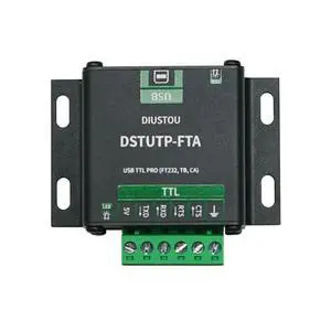 Industrial USB to TTL Serial Converter PRO - FT232 Chipset Aluminum Alloy Shield Bidirectional Signal Isolation USB-B & 5.08mm Terminal Industrial-Grade Stability Industrial USB to TTL Serial Converter PRO - FT232 Chipset Aluminum Alloy Shield Bidirectional Signal Isolation USB-B & 5.08mm Terminal Industrial-Grade Stability