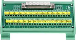 DB0 to Terminal Connector, Screw Terminal Block Distribution Module, Din Rail Mot Interface Module for DB0M7 DB0 to Terminal Connector, Screw Terminal Block Distribution Module, Din Rail Mot Interface Module for DB0M7