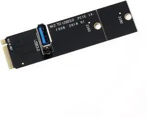 NGFF to PCI-E 16x Slot Riser Card PCIE to M2 Adapter USB 3.0 Extender M.2 M Key for Graphics Card for BTC Miner Antminer Mining NGFF to PCI-E 16x Slot Riser Card PCIE to M2 Adapter USB 3.0 Extender M.2 M Key for Graphics Card for BTC Miner Antminer Mining