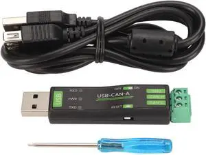 USB to Can Adapter Intelligent Data Collection for Computer Analyzer USB to Can for Bus Monitoring Suitable for XP, 7, 8, 10, 11 ABS USB to Can Adapter Intelligent Data Collection for Computer Analyzer USB to Can for Bus Monitoring Suitable for XP, 7, 8, 10, 11 ABS
