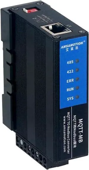 IOT Module MQTT to Modbus RTU TCP Protocol Converter Bus MQTT-MB RJ45 Ethernet Port RS485 RS422 Serial IOT Module MQTT to Modbus RTU TCP Protocol Converter Bus MQTT-MB RJ45 Ethernet Port RS485 RS422 Serial