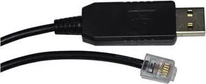 F1T`D2I FT232RL USB to RJ11 6P4C Adapter RS232 Serial PLC Programming Cable Fits KV Series PLC to PC Communication Cable(5M,FT231XS Chip) F1T`D2I FT232RL USB to RJ11 6P4C Adapter RS232 Serial PLC Programming Cable Fits KV Series PLC to PC Communication Cable(5M,FT231XS Chip)