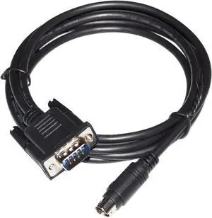 DB9 MAEL to MD8 Male Adapter RS422 Communication Cable Fit Compatible De/la DOP Series Touchscreen to MIT-Su-BIHI FX/FX1N/FX2N PLC KABLE(3m,DOP-AE Series) DB9 MAEL to MD8 Male Adapter RS422 Communication Cable Fit Compatible De/la DOP Series Touchscreen to MIT-Su-BIHI FX/FX1N/FX2N PLC KABLE(3m,DOP-AE Series)