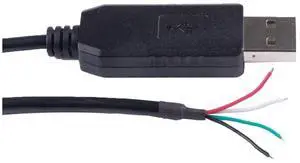 RS485 Converter Cable Chip to 4 Wires 6 Cores End Connector Wiring Pinout USB Serial RS485 Cable Support Ard-uino Win10 Win8 (Size : 6ft, Color : Black Shell 4 Wires) RS485 Converter Cable Chip to 4 Wires 6 Cores End Connector Wiring Pinout USB Serial RS485 Cable Support Ard-uino Win10 Win8 (Size : 6ft, Color : Black Shell 4 Wires)