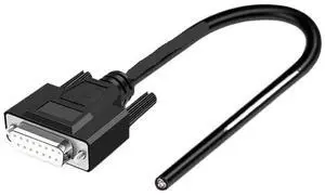 RS232 Connector Cable 24AWG 9/15/25 Pin Soldering-Free Signal Line Male Female DB15 DB25 Serial Port Plug Shielded Data Wire(DB15 Female,0.5M) RS232 Connector Cable 24AWG 9/15/25 Pin Soldering-Free Signal Line Male Female DB15 DB25 Serial Port Plug Shielded Data Wire(DB15 Female,0.5M)