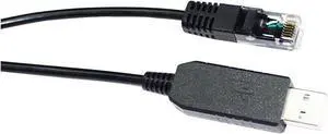 F/;TD/;1 FT232RL CHIP USB to RJ45 RS485 Converter Serial Host Communication Cable Fit Compatible Sun Hybrid Solar MPPT Inverter to PC(3.6M,Black USB Case) F/;TD/;1 FT232RL CHIP USB to RJ45 RS485 Converter Serial Host Communication Cable Fit Compatible Sun Hybrid Solar MPPT Inverter to PC(3.6M,Black USB Case)
