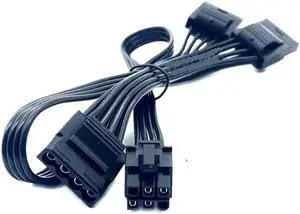 Modular Power Cable for 850W 750W 650W 550W, GPU PCIe 8Pin 6+2Pin, CPU 4+4Pin, SATA & IDE 4Pin, ATX 24Pin(3 MOL Straight) Modular Power Cable for 850W 750W 650W 550W, GPU PCIe 8Pin 6+2Pin, CPU 4+4Pin, SATA & IDE 4Pin, ATX 24Pin(3 MOL Straight)