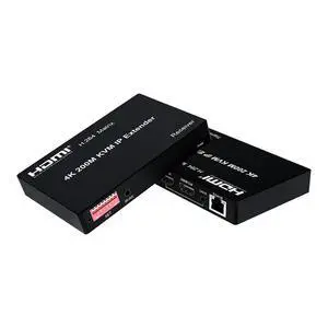 4K HDMI KVM IP Extender Over Cat5e/Cat6, H.264 Matrix Many-to-Many, 200M Range, Mouse and Keyboard Control for PC/TV 4K HDMI KVM IP Extender Over Cat5e/Cat6, H.264 Matrix Many-to-Many, 200M Range, Mouse and Keyboard Control for PC/TV