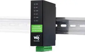 Industrial Serial Module 2-Ch RS485 to RJ45 Ethernet Serial Server Dual ETH Ports POE Network Port Bi-Directional Transparent Transmission Industrial Serial Module 2-Ch RS485 to RJ45 Ethernet Serial Server Dual ETH Ports POE Network Port Bi-Directional Transparent Transmission