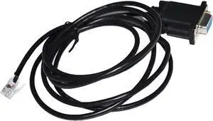 RS232 RJ11 RJ12 to DB9 9-PIN 6P4C Adapter Serial Cable Fit Compatible DMKE J6 RS-232 Port Parameter DEBUGGER Console Controller KABLE(1.8M) RS232 RJ11 RJ12 to DB9 9-PIN 6P4C Adapter Serial Cable Fit Compatible DMKE J6 RS-232 Port Parameter DEBUGGER Console Controller KABLE(1.8M)
