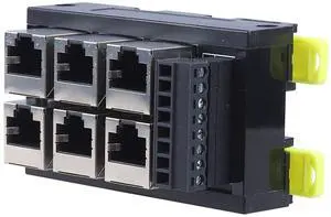 RJ45 Network Port Terminal Block Cable to 8pin 2/3/4/5/6 Hole Hub Switch Serial Signal Converter RS232 RS485 RS422 (Size : 6 Port) RJ45 Network Port Terminal Block Cable to 8pin 2/3/4/5/6 Hole Hub Switch Serial Signal Converter RS232 RS485 RS422 (Size : 6 Port)