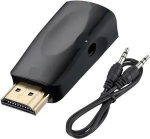HD Male to V/GA Female Adapter HDMI-Compatible 1080P 720P Cord Converter for PC TV Box Computer Display Projector HD Male to V/GA Female Adapter HDMI-Compatible 1080P 720P Cord Converter for PC TV Box Computer Display Projector